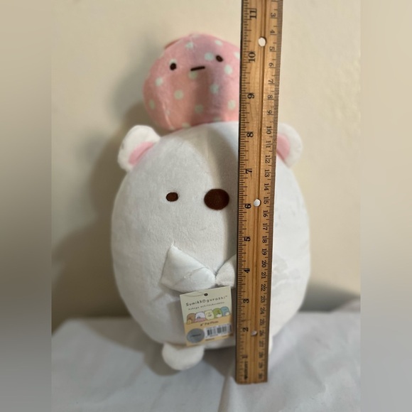 San-X Sumikko Gurashi Shirokuma & Furoshiki Plush - Picture 6 of 7